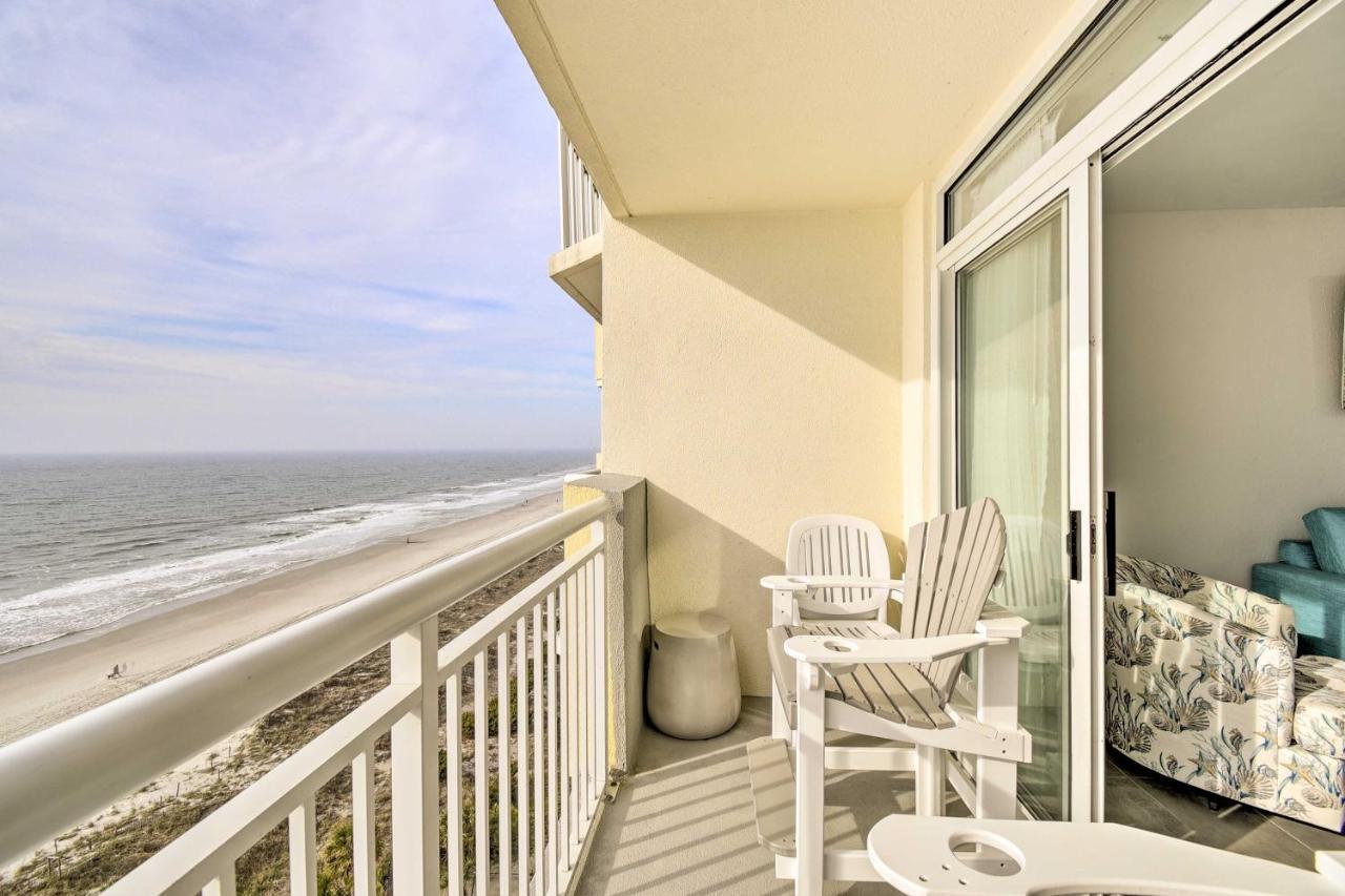 Oceanfront Resort Condo In North Миртъл Бийч Екстериор снимка
