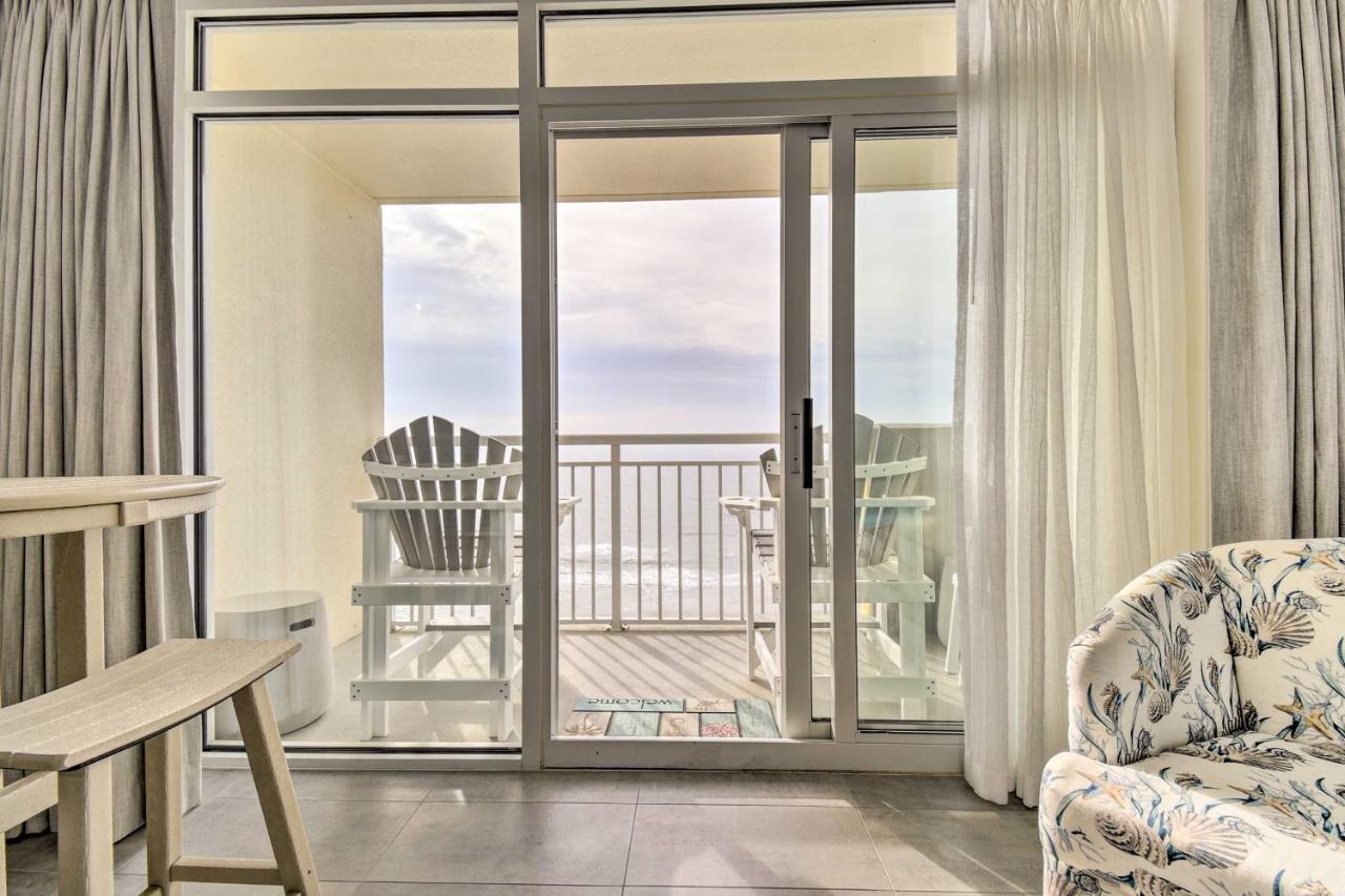 Oceanfront Resort Condo In North Миртъл Бийч Екстериор снимка