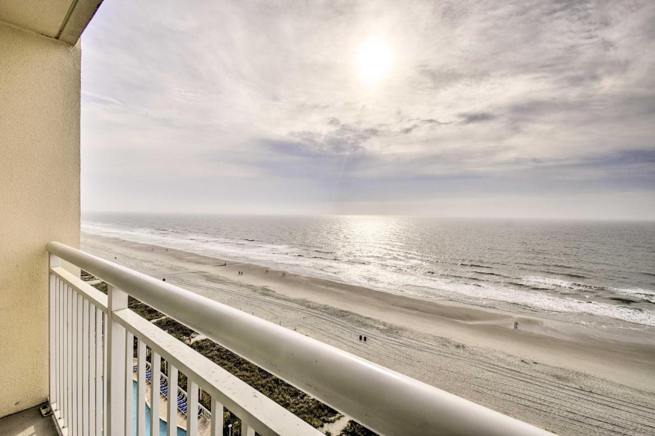 Oceanfront Resort Condo In North Миртъл Бийч Екстериор снимка