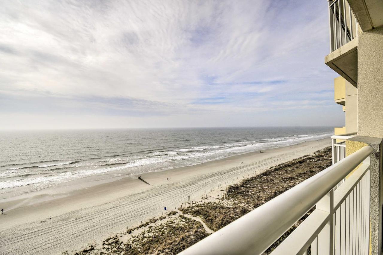 Oceanfront Resort Condo In North Миртъл Бийч Екстериор снимка