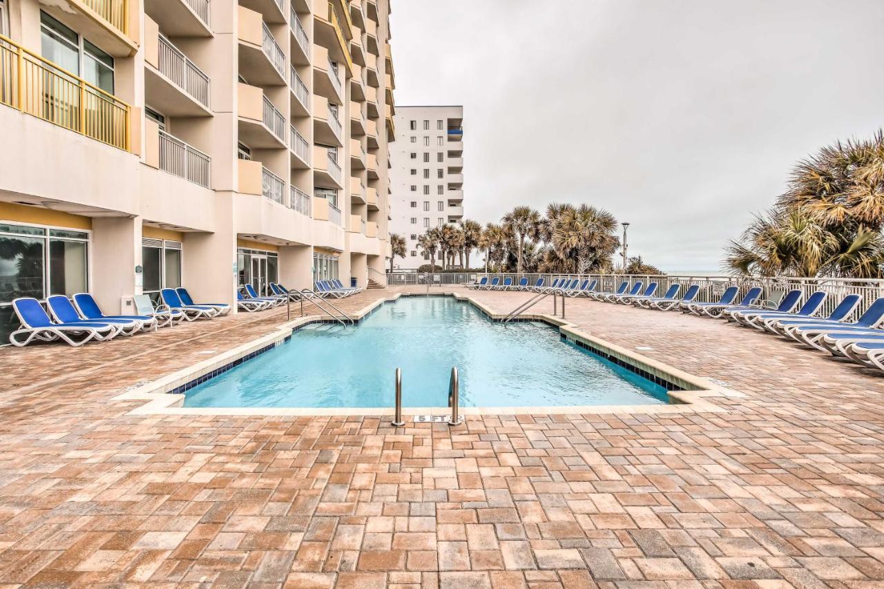 Oceanfront Resort Condo In North Миртъл Бийч Екстериор снимка